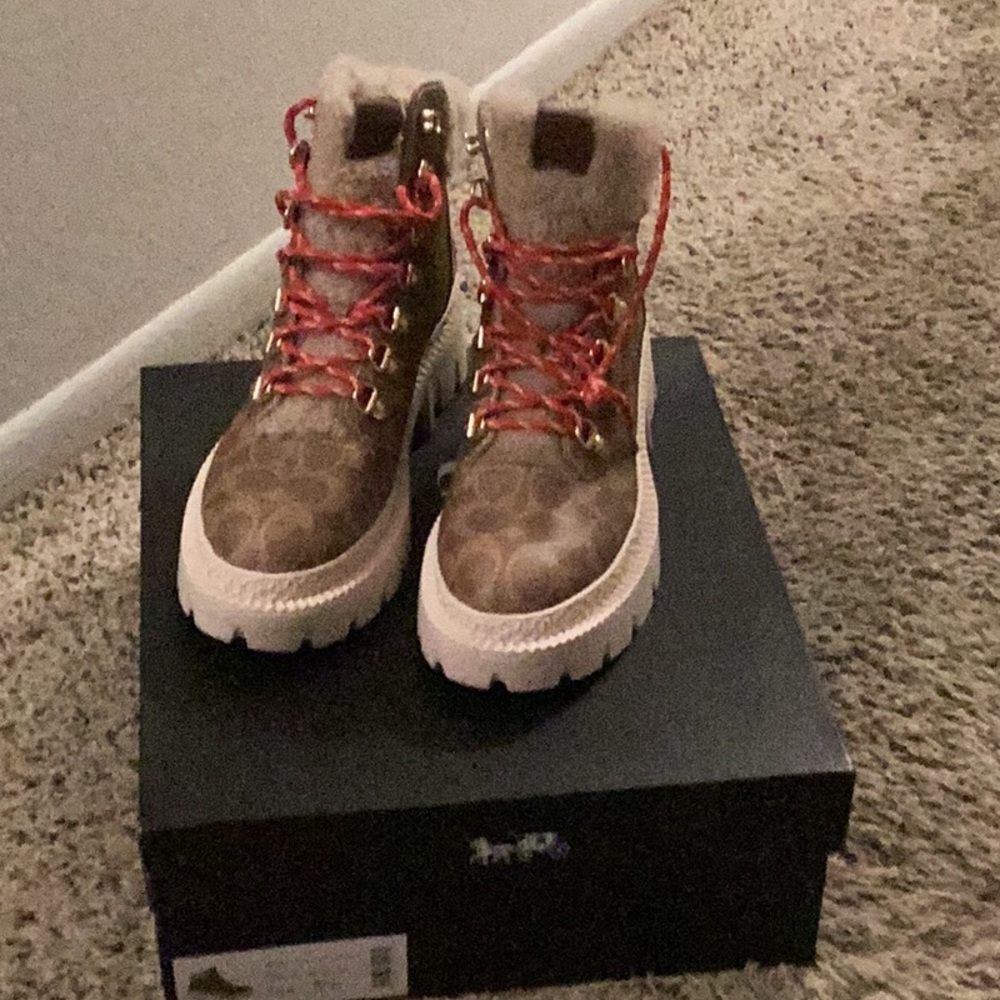 COACH Janel Signature Boots